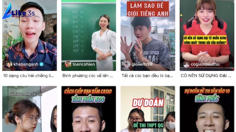 Content Tiktok trong ngành dịch vụ